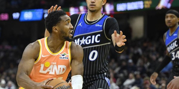 米切尔45分班凯罗37+10 骑士击败魔术4连胜